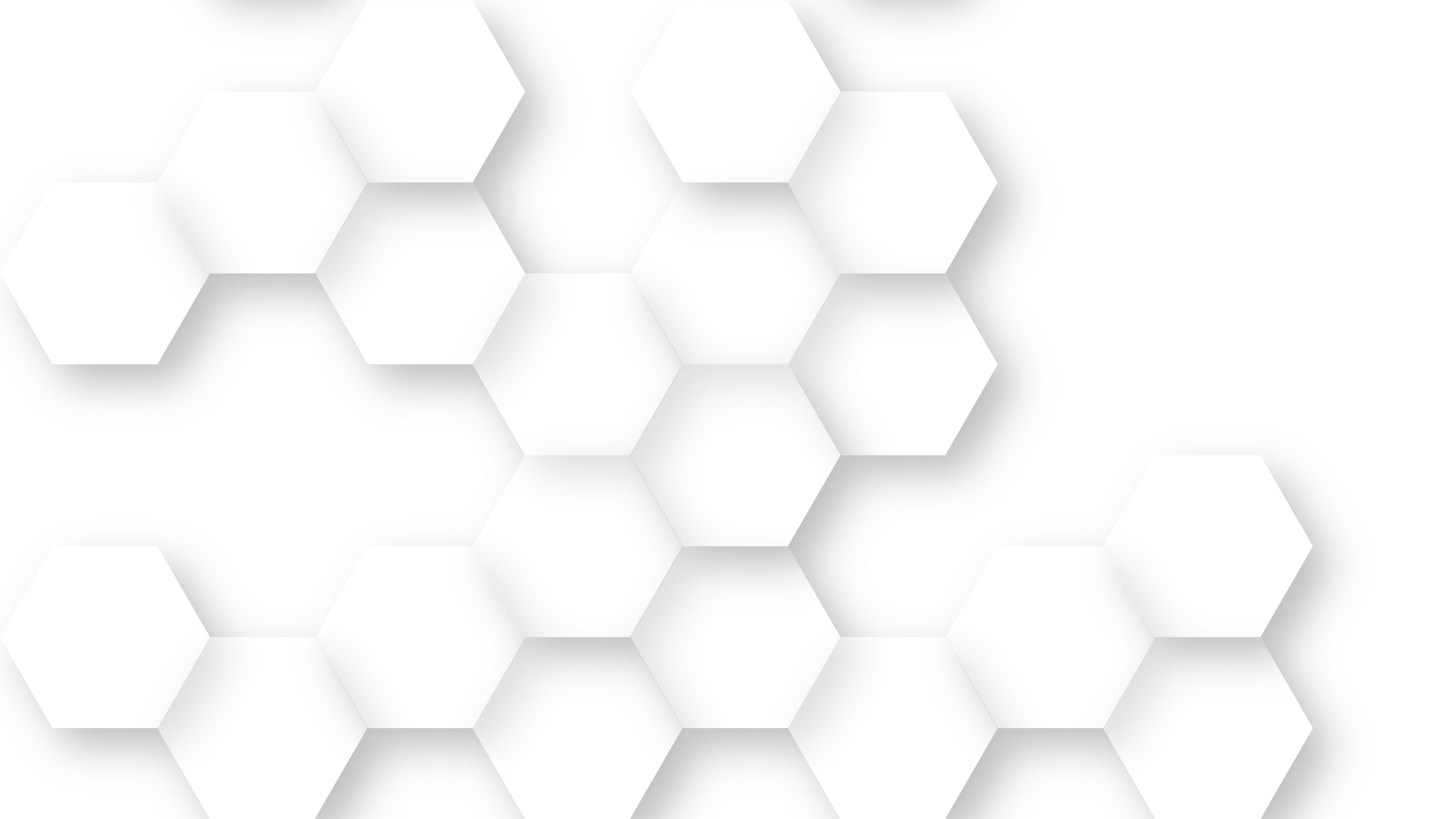 Hexagonal White Background
